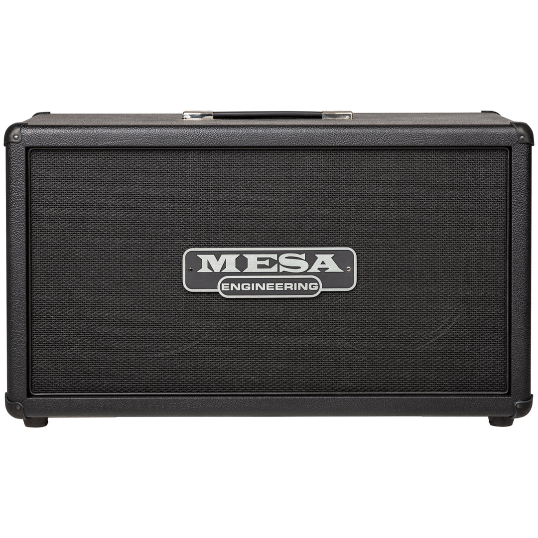 Mesa Boogie 2x12 Horizontal Rectifier Cabinet w/ G12H 75 Creambacks- *Black w/Black Grille