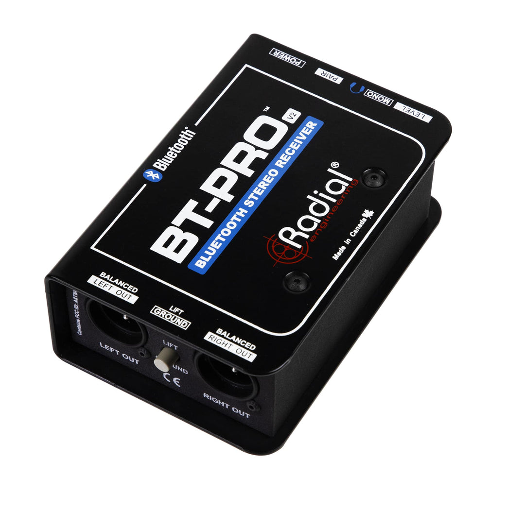 Radial BT-Pro V2 2-channel Active Direct Box and Bluetooth Receiver