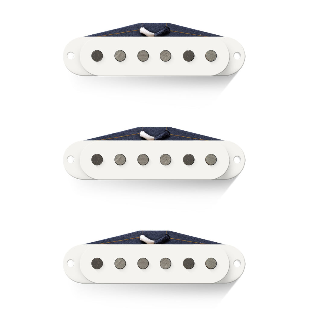 Bare Knuckle Triptych Single Coil Set - Parchment