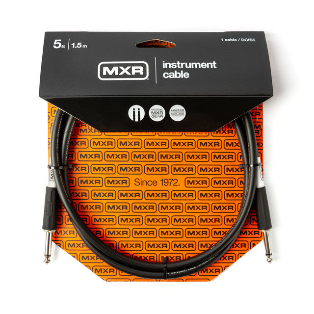 MXR 5ft Standard Instrument Cable - Straight / Straight