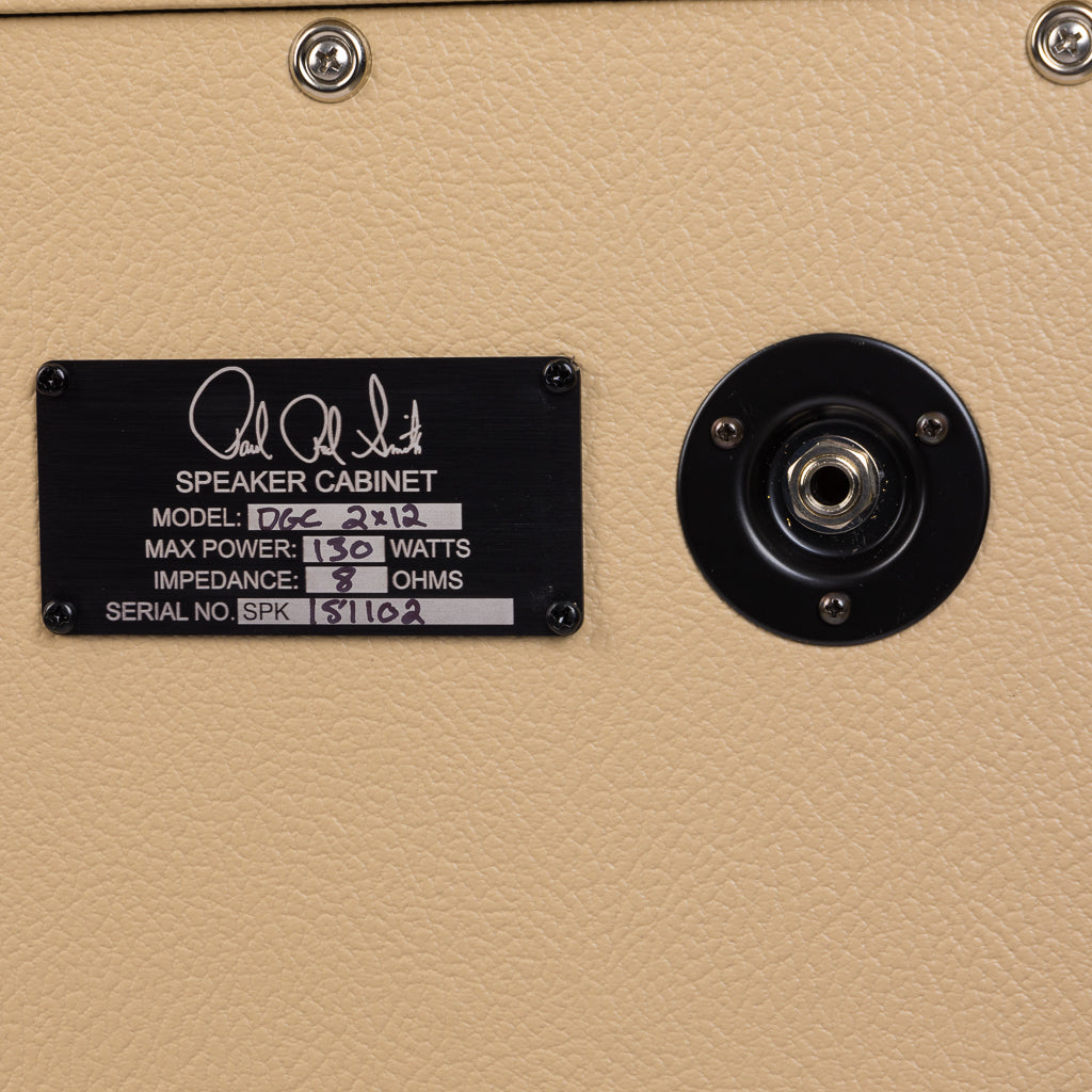 PRS DG Custom 2x12 Cab - Blonde / Vintage Cherry