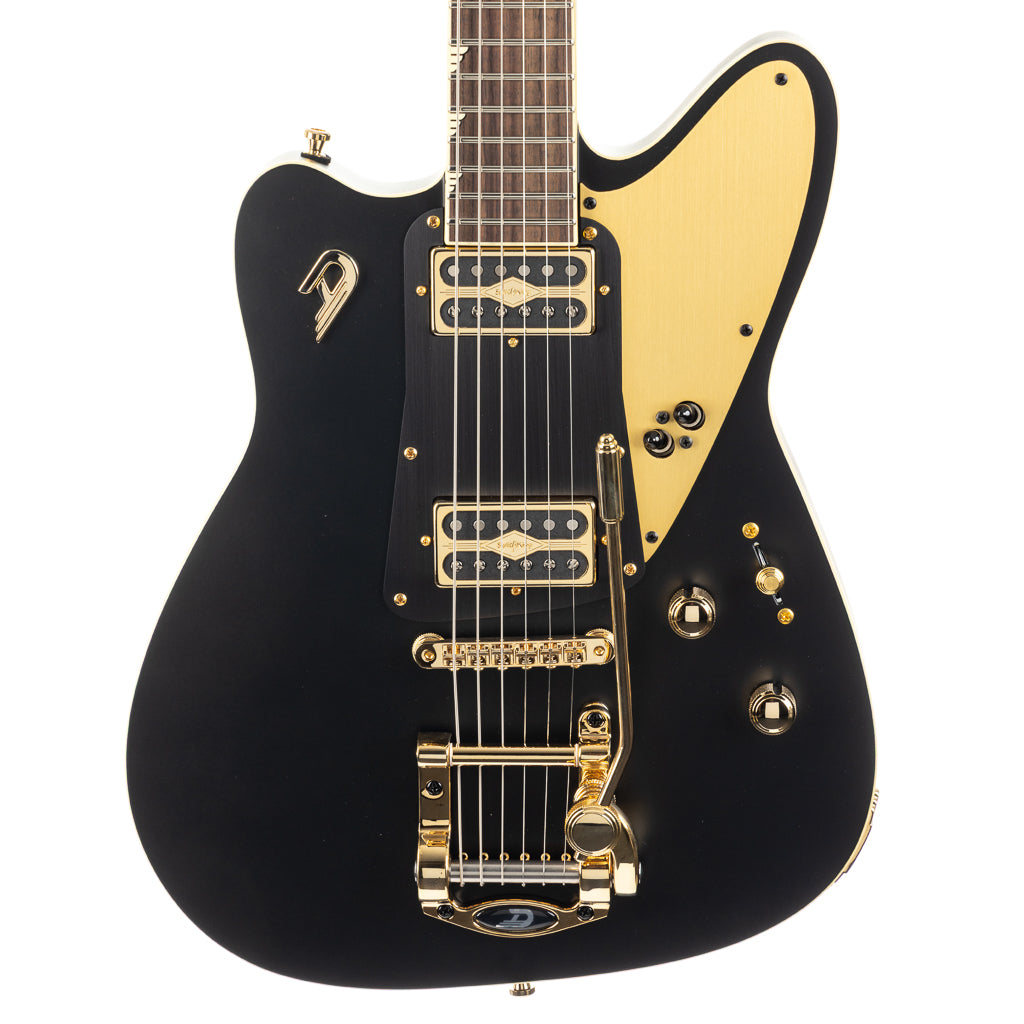 Duesenberg Falken Tremolo - Matte Black (210) – Lark Guitars
