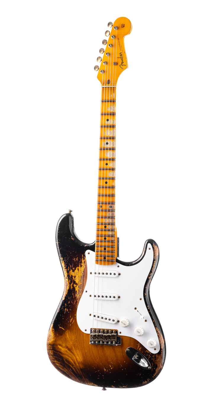 Fender Custom Shop Limited 70th Anniversary 1954 Stratocaster Super Heavy Relic - Wide-Fade 2-Color Sunburst (507)