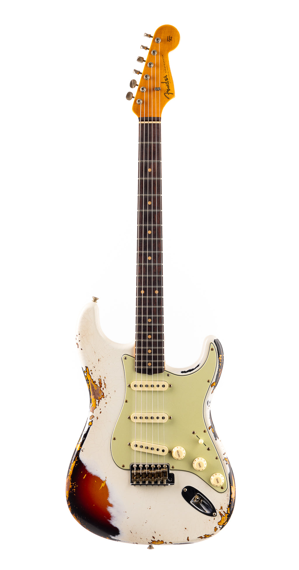 Fender Custom Shop 1960 Stratocaster Heavy Relic - Aged Olympic