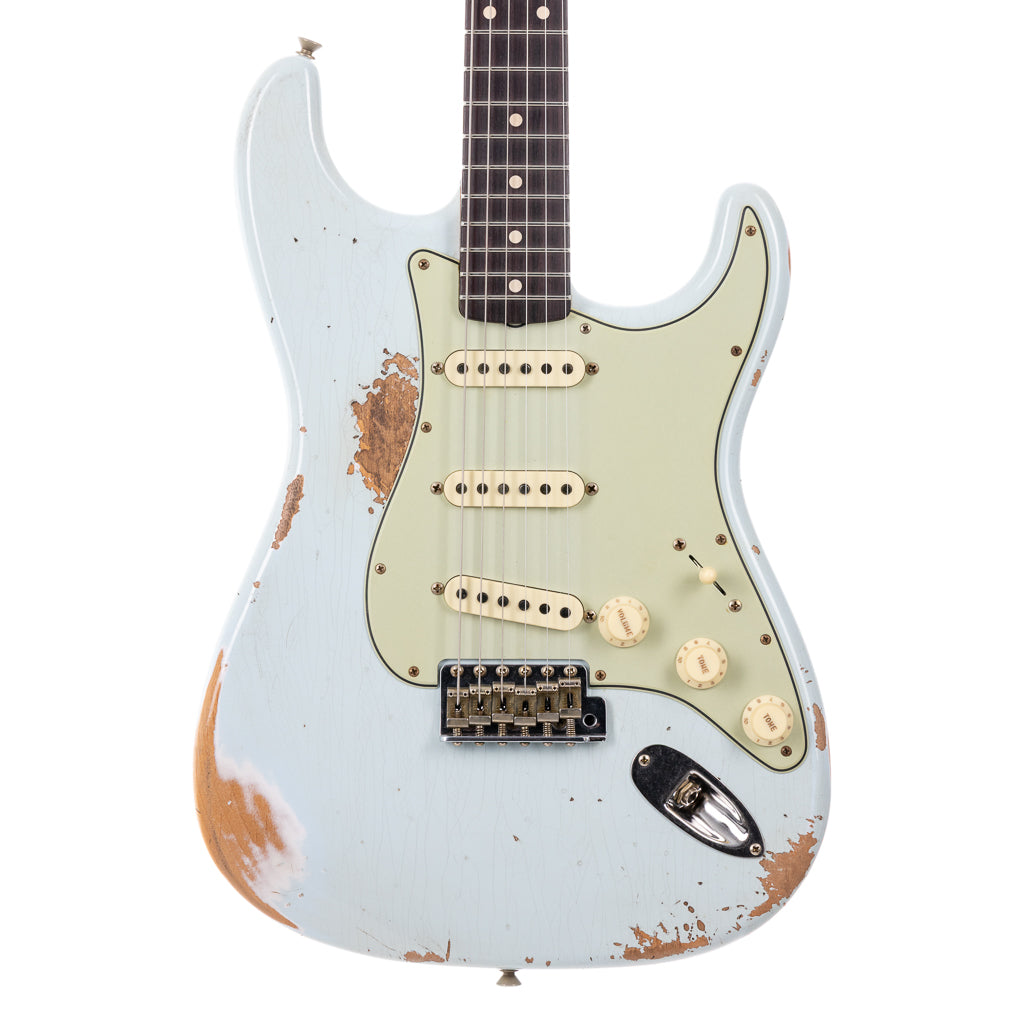 Fender Custom Shop 1962 Stratocaster Heavy Relic - Aged Sonic Blue