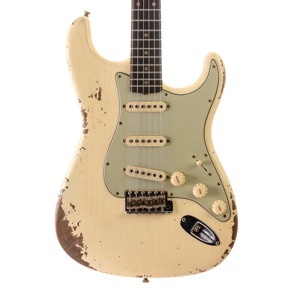 Fender Custom Shop 1962 Stratocaster - Heavy Relic - Vintage White