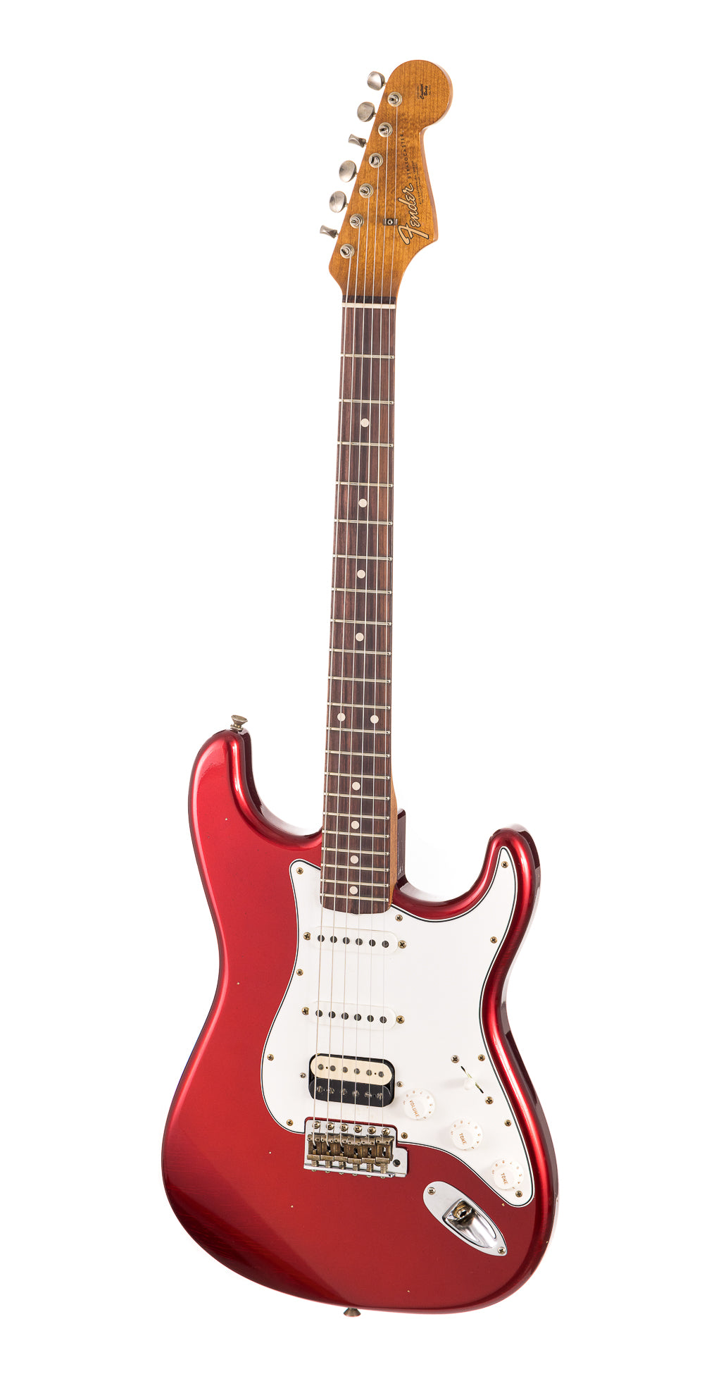 Fender Custom Shop 1964 Stratocaster, Lark Custom - Candy Apple Red (124)