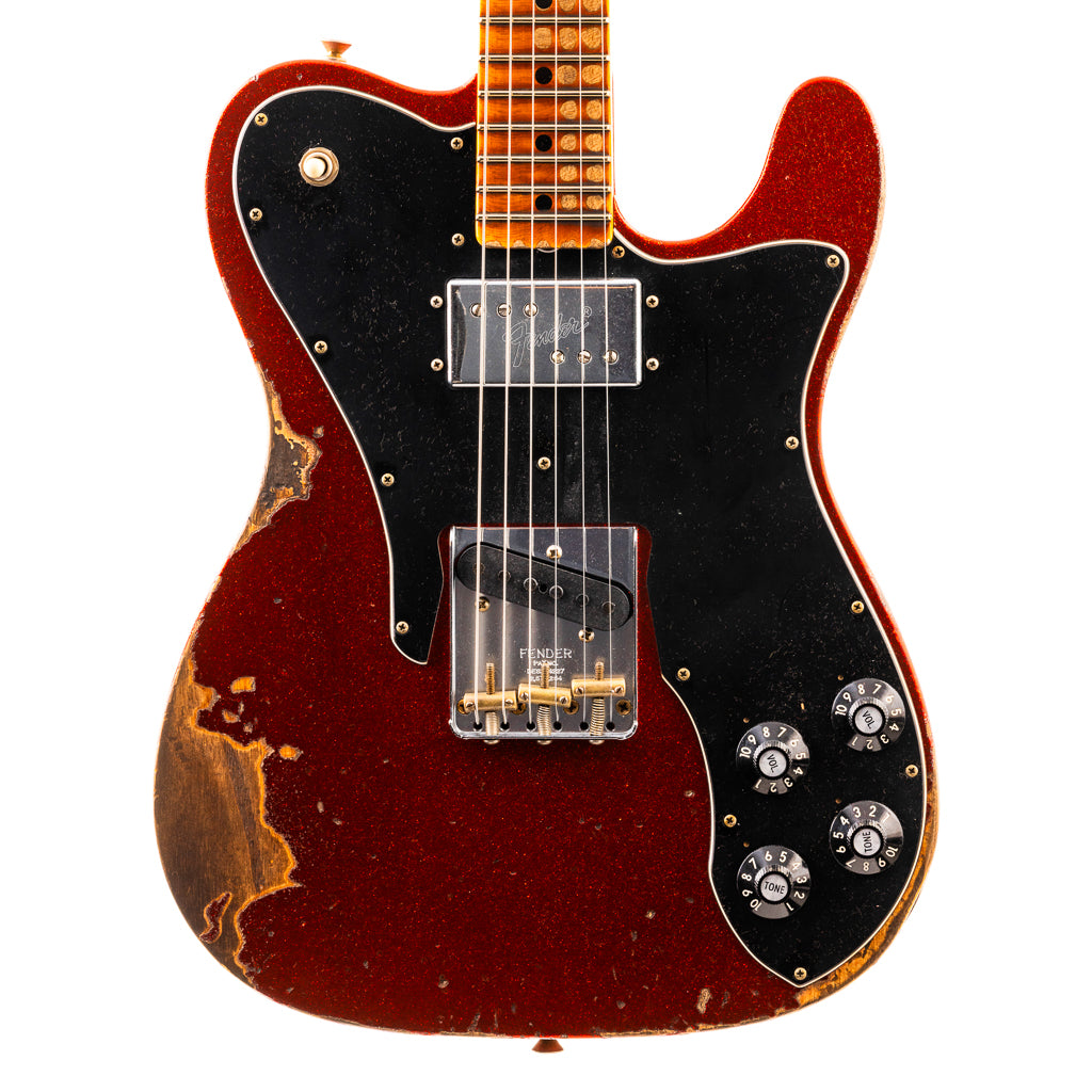 Fender Custom Shop 1970s Telecaster Heavy Relic - Red Sparkle (844