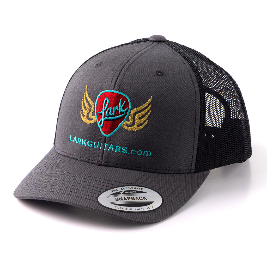 Lark Guitars Trucker Hat - Black/Charcoal