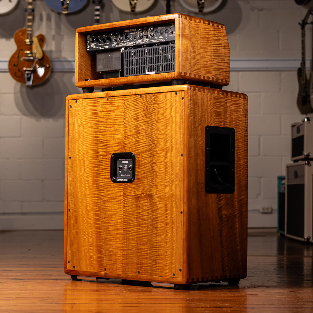 Mesa Boogie Mark VII Head and 2x12 Diagonal Rectifier Cab - Private Reserve Flamed Myrtlewood
