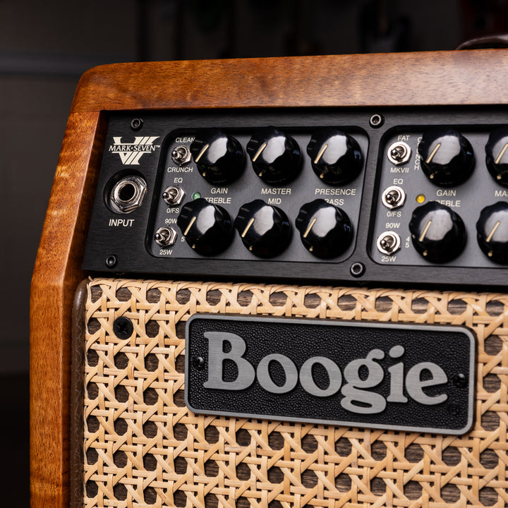 Mesa Boogie Mark VII Head and 2x12 Diagonal Rectifier Cab - Private Reserve Flamed Myrtlewood