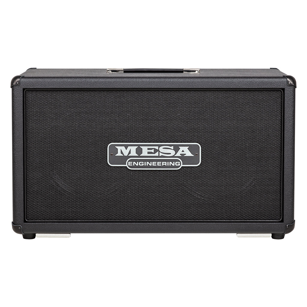 Mesa Boogie 2x12 Road King Cabinet - Black Bronco w/Black Grille