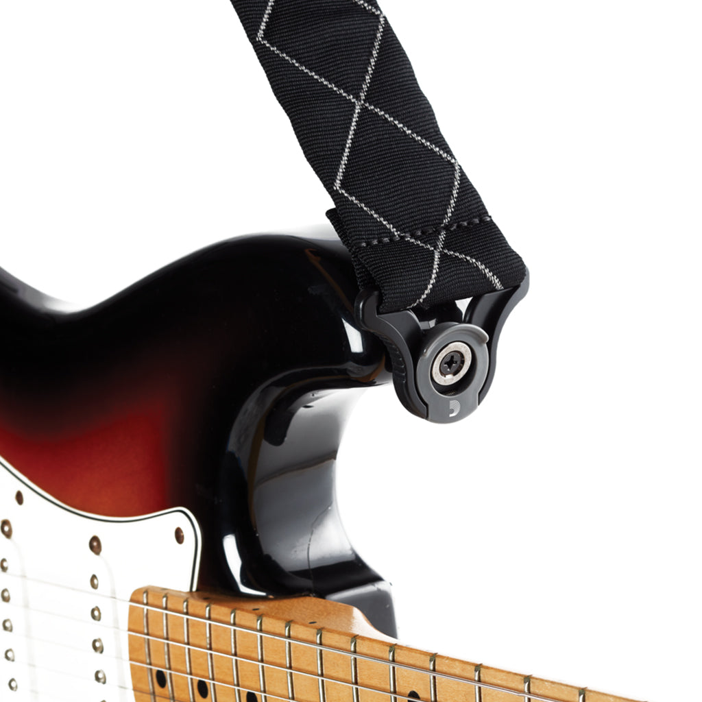 D'Addario  Auto Lock Strap, 50mm - Diamonds