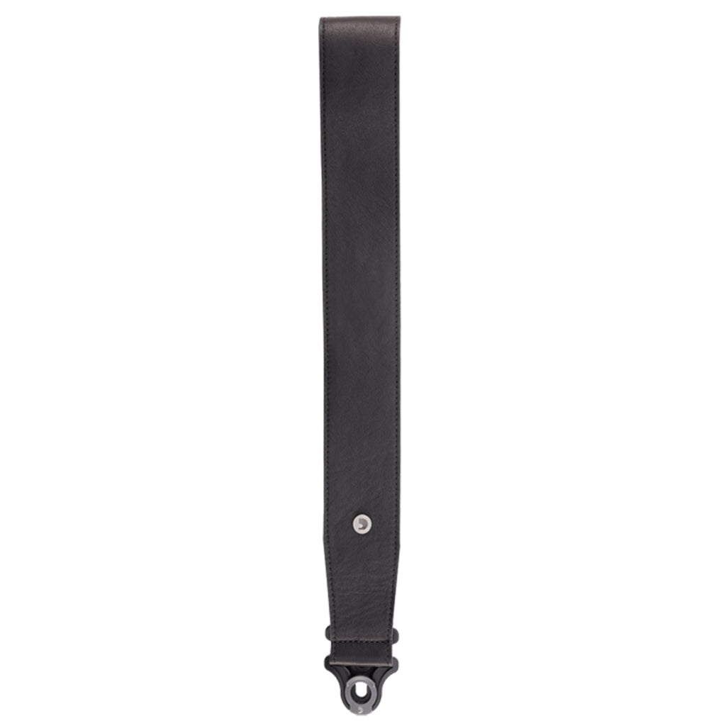 D'Addario  Comfort Leather Auto Lock Strap 2.5" - Black