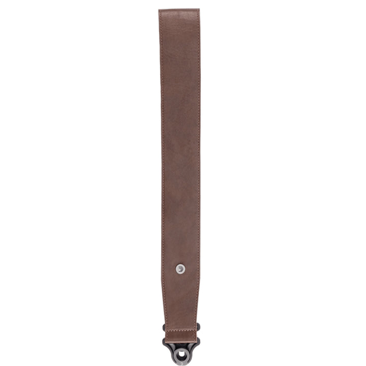 D'Addario  Comfort Leather Auto Lock Strap 2.5" - Brown