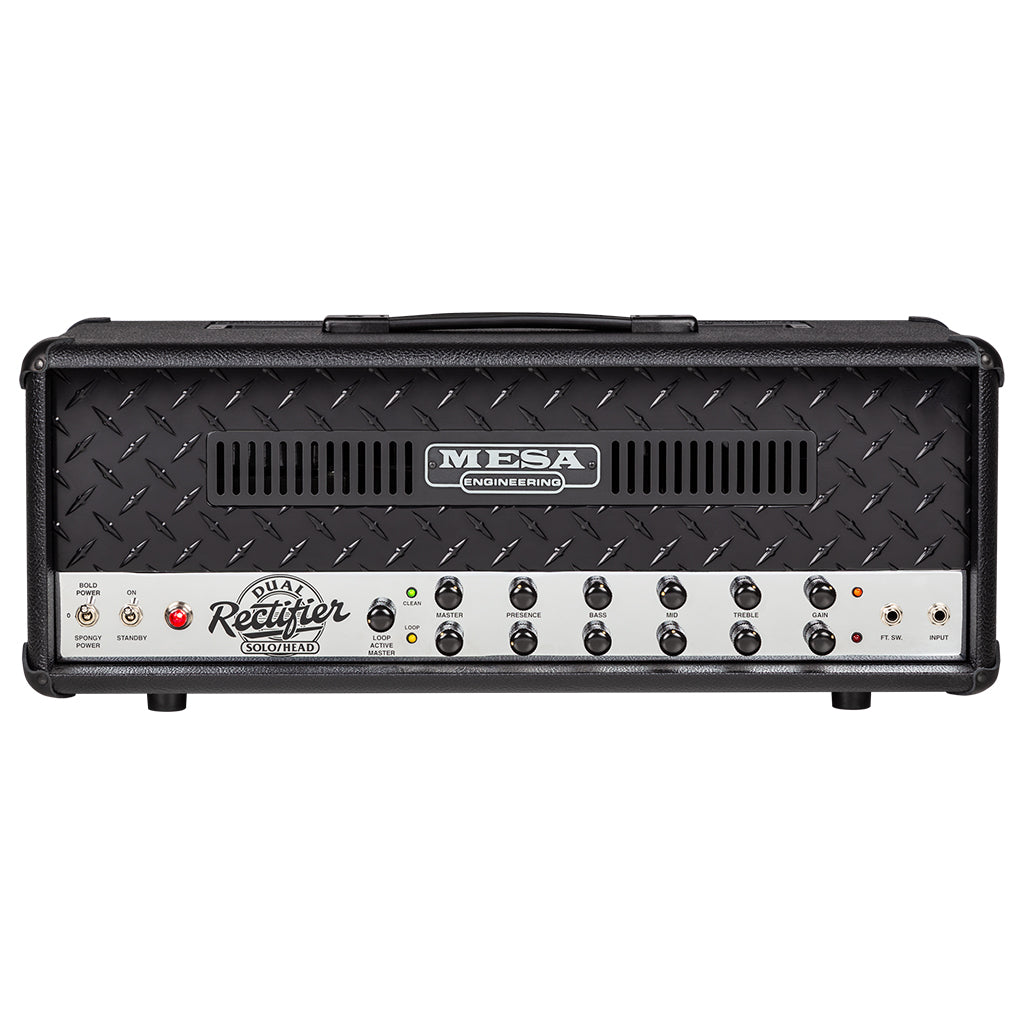 mesa rectifier pedal Mesa Boogie '90s Dual Rectifier Head Black Bronco