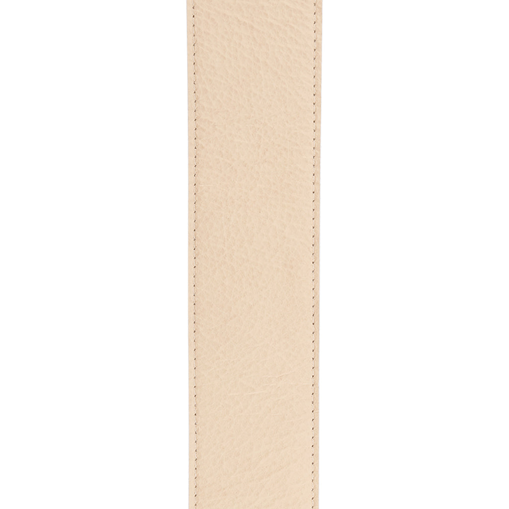 D'Addario Comfort Leather Auto Lock Strap 2.5" - Tan-Brown