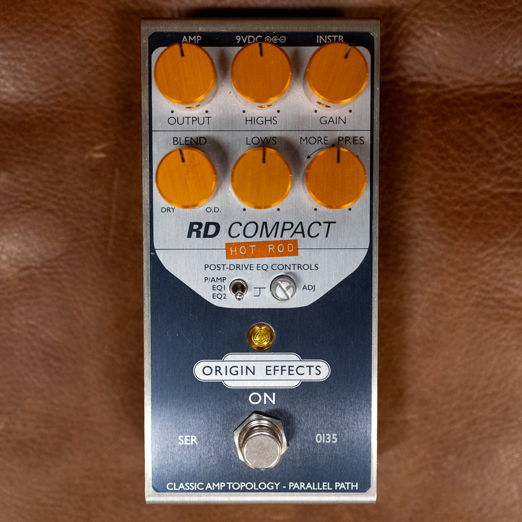 Origin Effects Revival Drive Compact Hot Rod - Real Amp Overdrive (135)