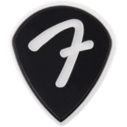 Fender F Grip Picks 551 Shape Black - 3 Pack