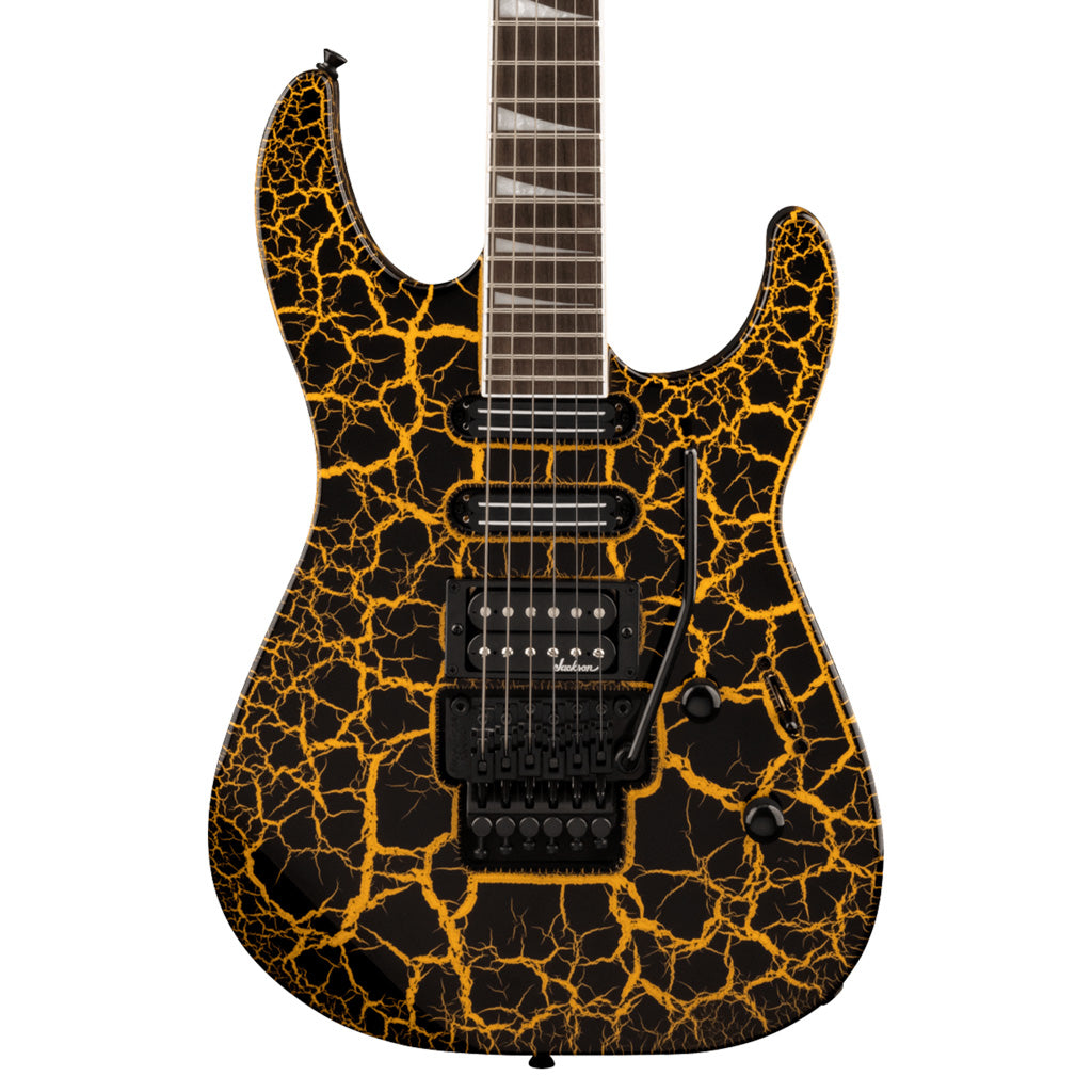 Jackson X Series Soloist SL3X DX Yellow Crackle 794 Lark Guitars