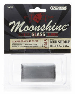 Dunlop C218 Moonshine Glass Slide - Medium Short - Available at Lark Guitars