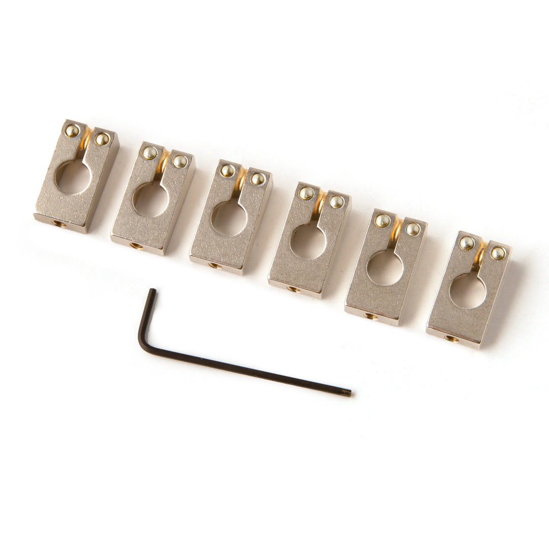 PRS Tremolo Bridge Saddles - Nickel (Set of 6)