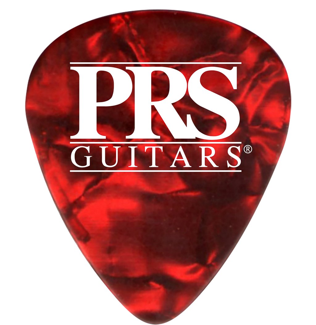 PRS Celluloid Picks (12), Red Tortoise Thin