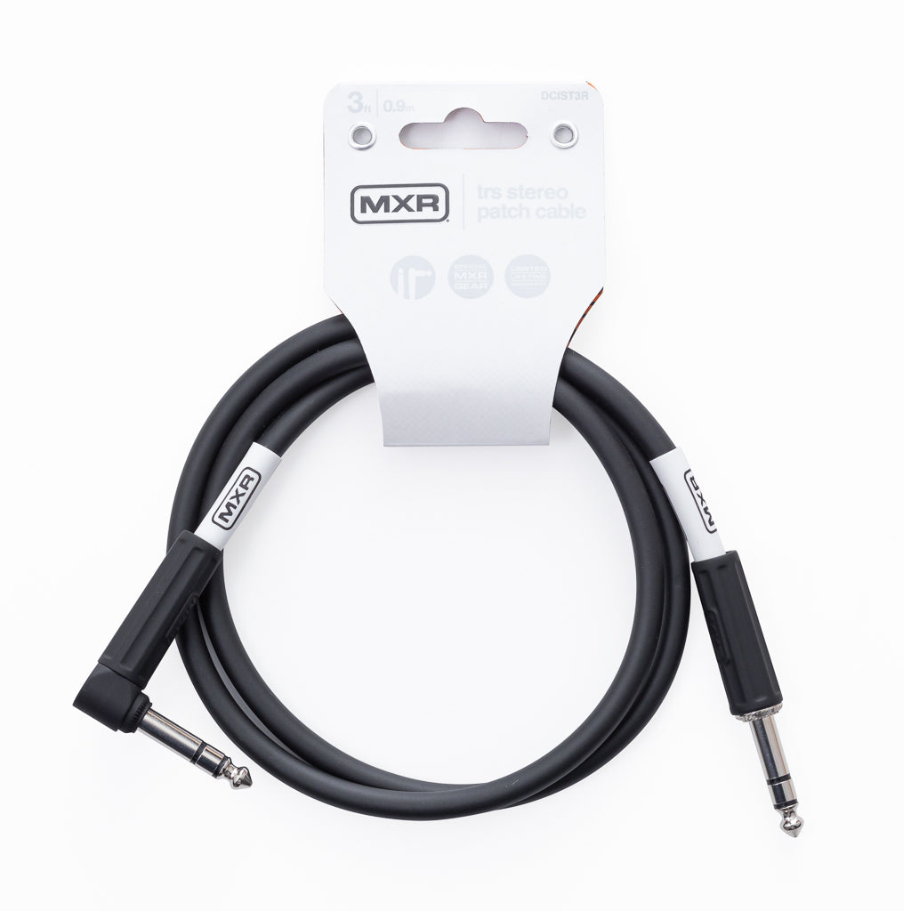 MXR DCIST3R 3 FT TRS Stereo Cable - Right / Straight