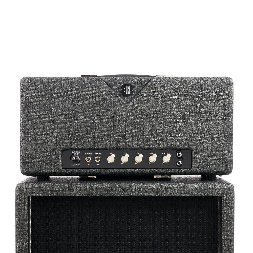 Divided By 13 BTR 23 Head and 1x12RB "Rock Block" Cab w/G12M-65 Creamback - Pewter Trout Bronco
