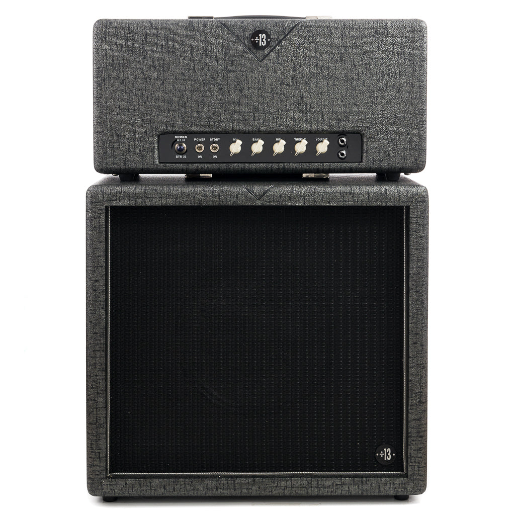 Divided By 13 BTR 23 Head and 1x12RB "Rock Block" Cab w/G12M-65 Creamback - Pewter Trout Bronco