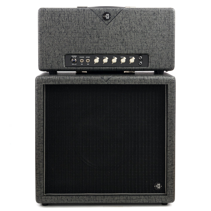Divided By 13 BTR 23 Head and 1x12RB "Rock Block" Cab w/G12M-65 Creamback - Pewter Trout Bronco