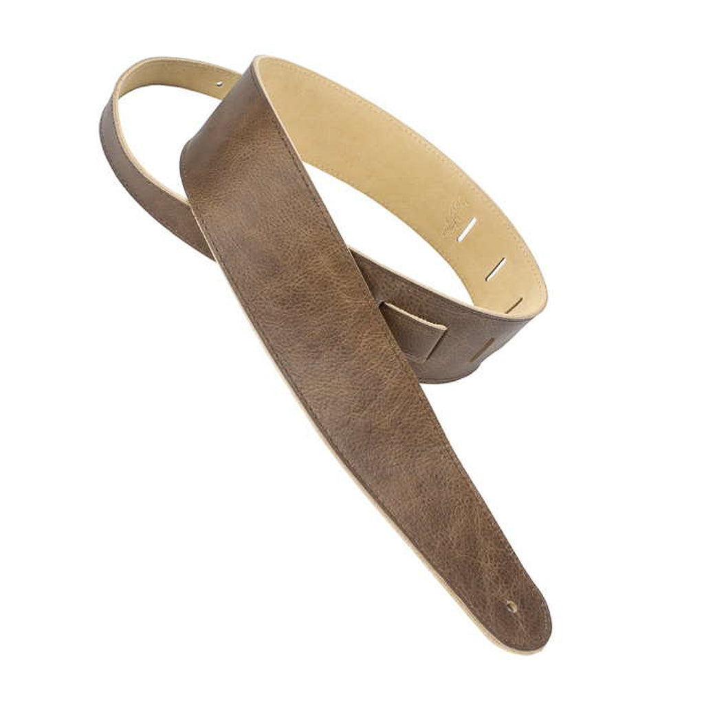 Henry Heller 2.5" Capri Leather Strap - Burnished Brown