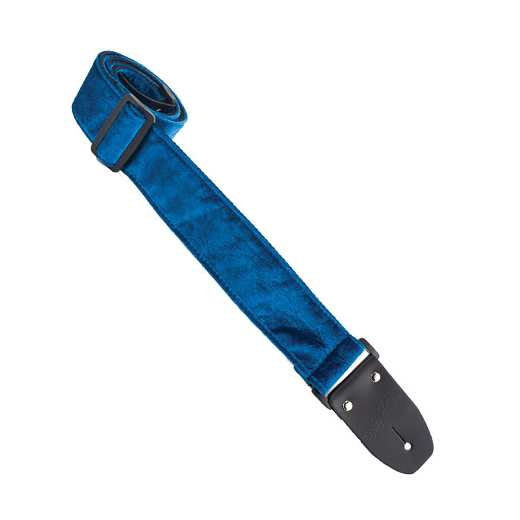 Henry Heller 2" Crushed Velvet Strap - Blue