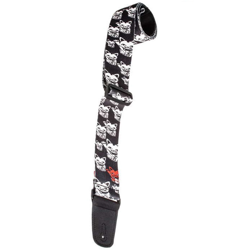 Henry Heller 2" Sublimation Design Strap - Good Luck Cat