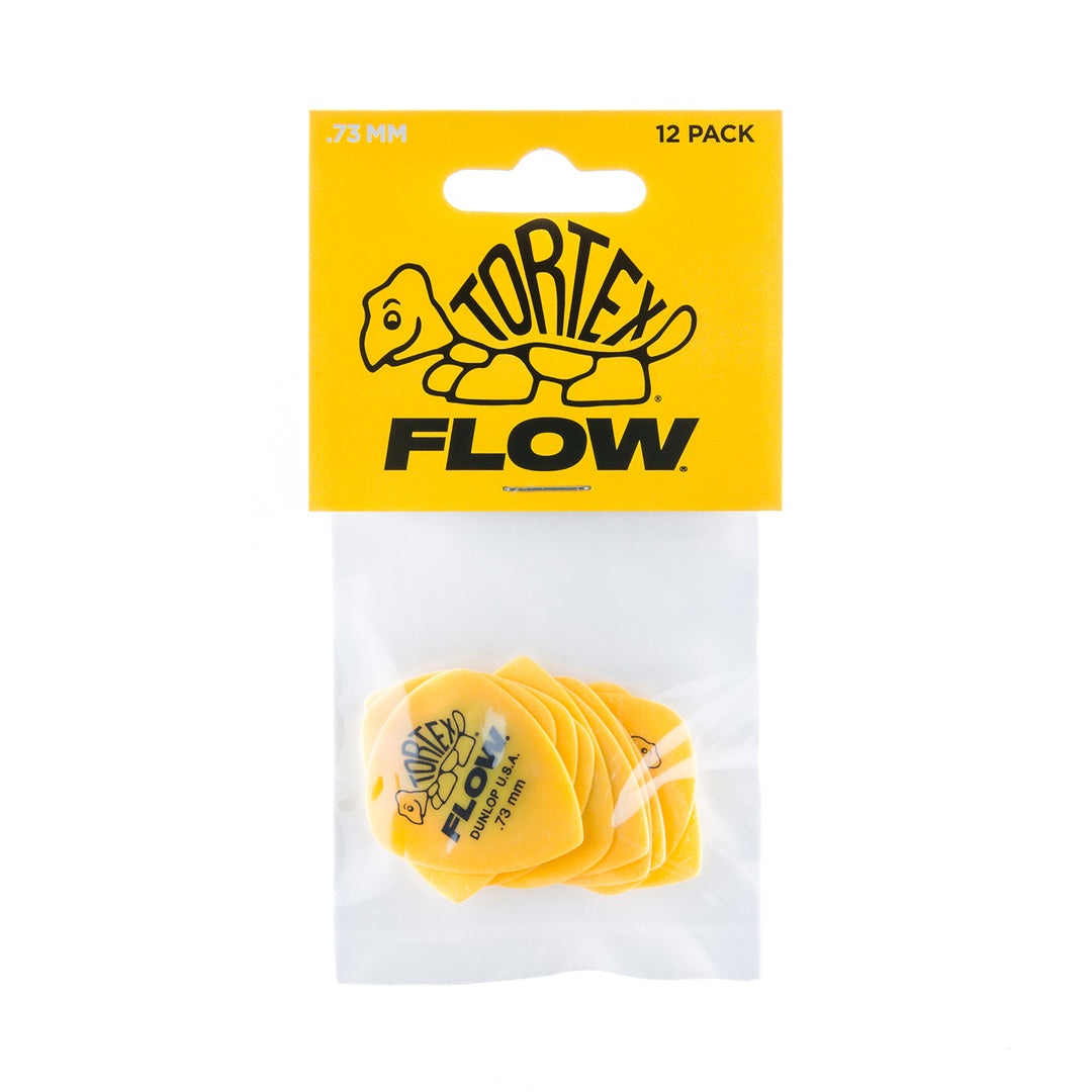 Dunlop 558P073 Tortex Flow Standard Pick - 12 PK .73MM