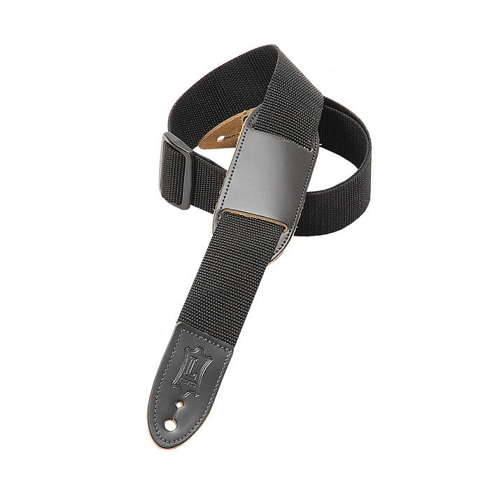 Levy’s M8PJ-BLK 1.5" Polypropylene Youth Guitar/Ukulele Strap - Black - Available at Lark Guitars