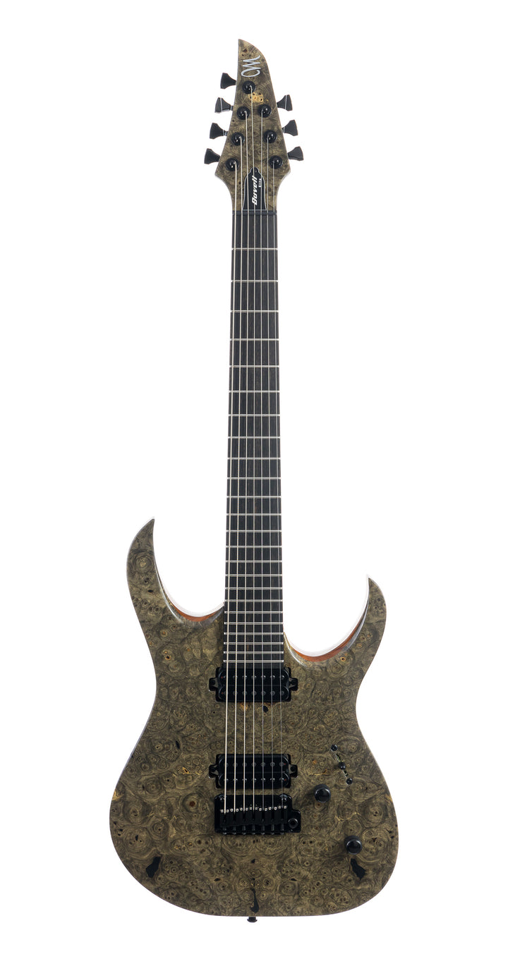 Mayones Duvell Elite V24-7, Buckeye Burl - Natural (105)