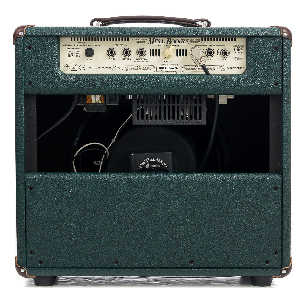 Mesa Boogie California Tweed 2:20 1x12 Combo - Emerald Bronco, Wicker Grille