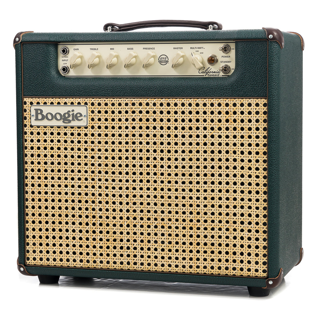 Mesa Boogie California Tweed 2:20 1x12 Combo - Emerald Bronco, Wicker Grille