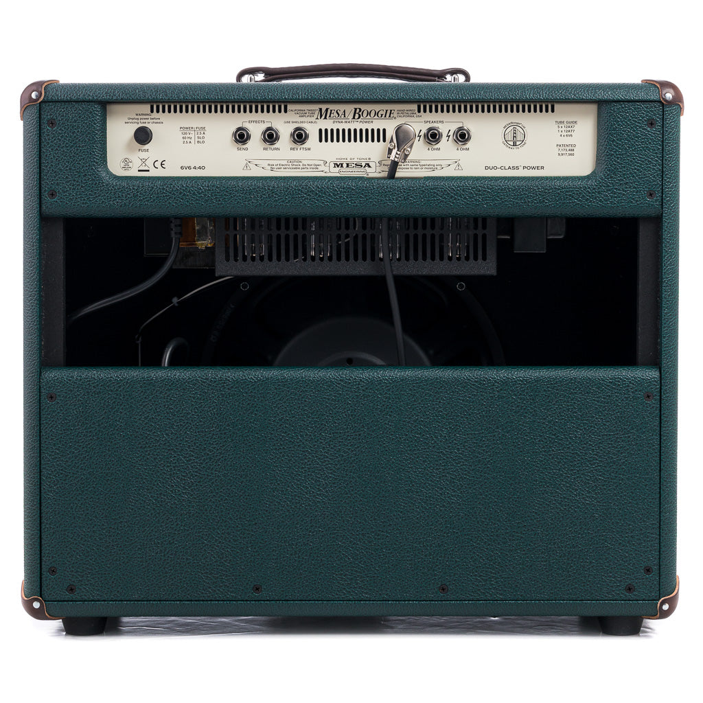 Mesa Boogie California Tweed 1x12 Combo - Emerald Bronco with Wicker Grille