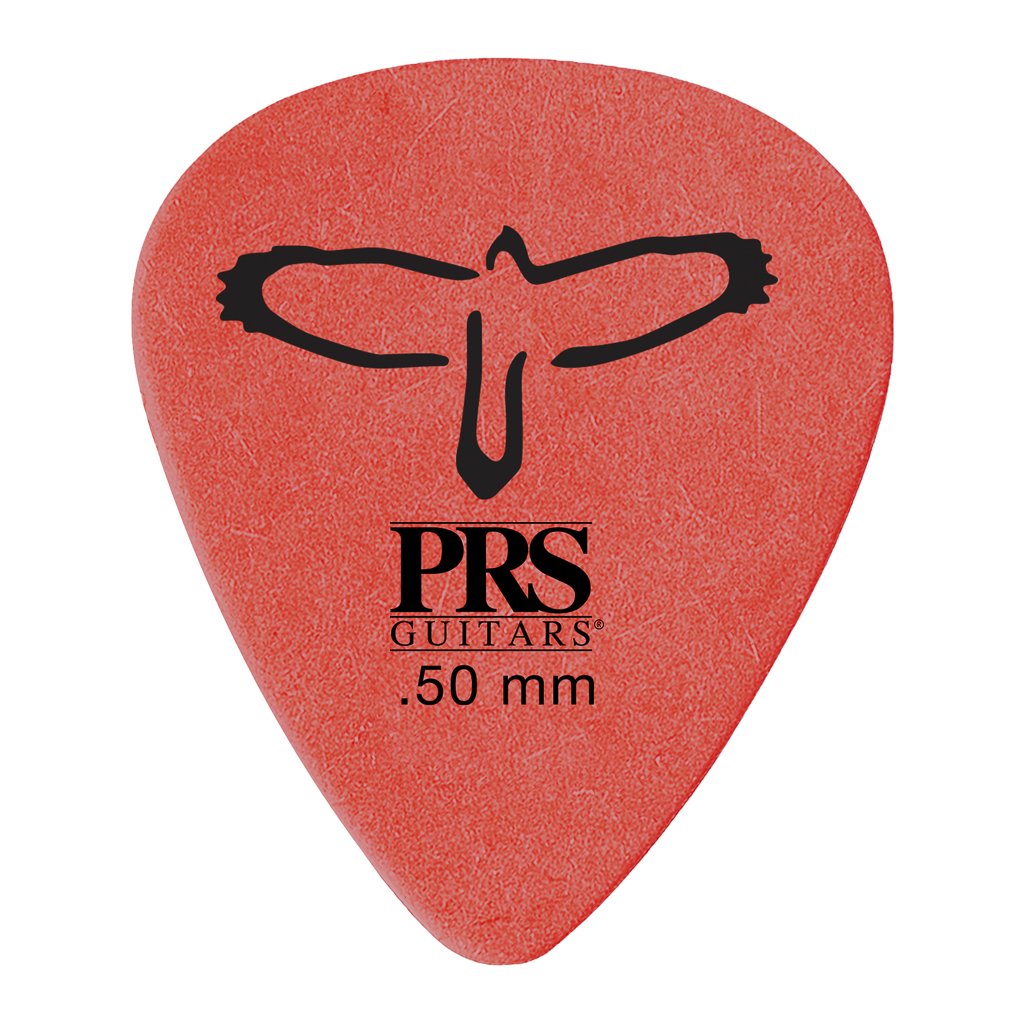PRS Delrin Picks (12), Red 0.5mm