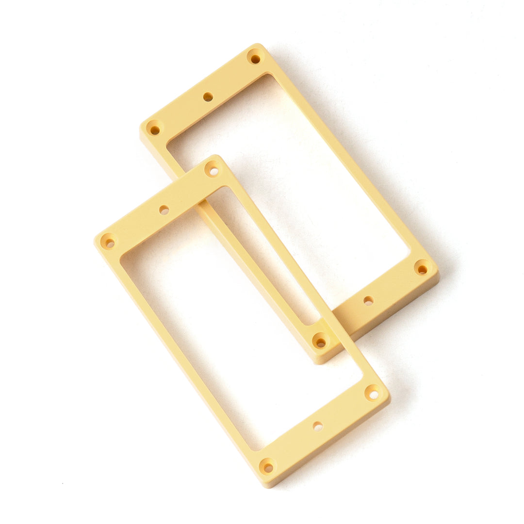 PRS Humbucker Pickup Ring Slant Set - Crème