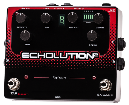 Pigtronix Echolution 2 - Available at Lark Guitars