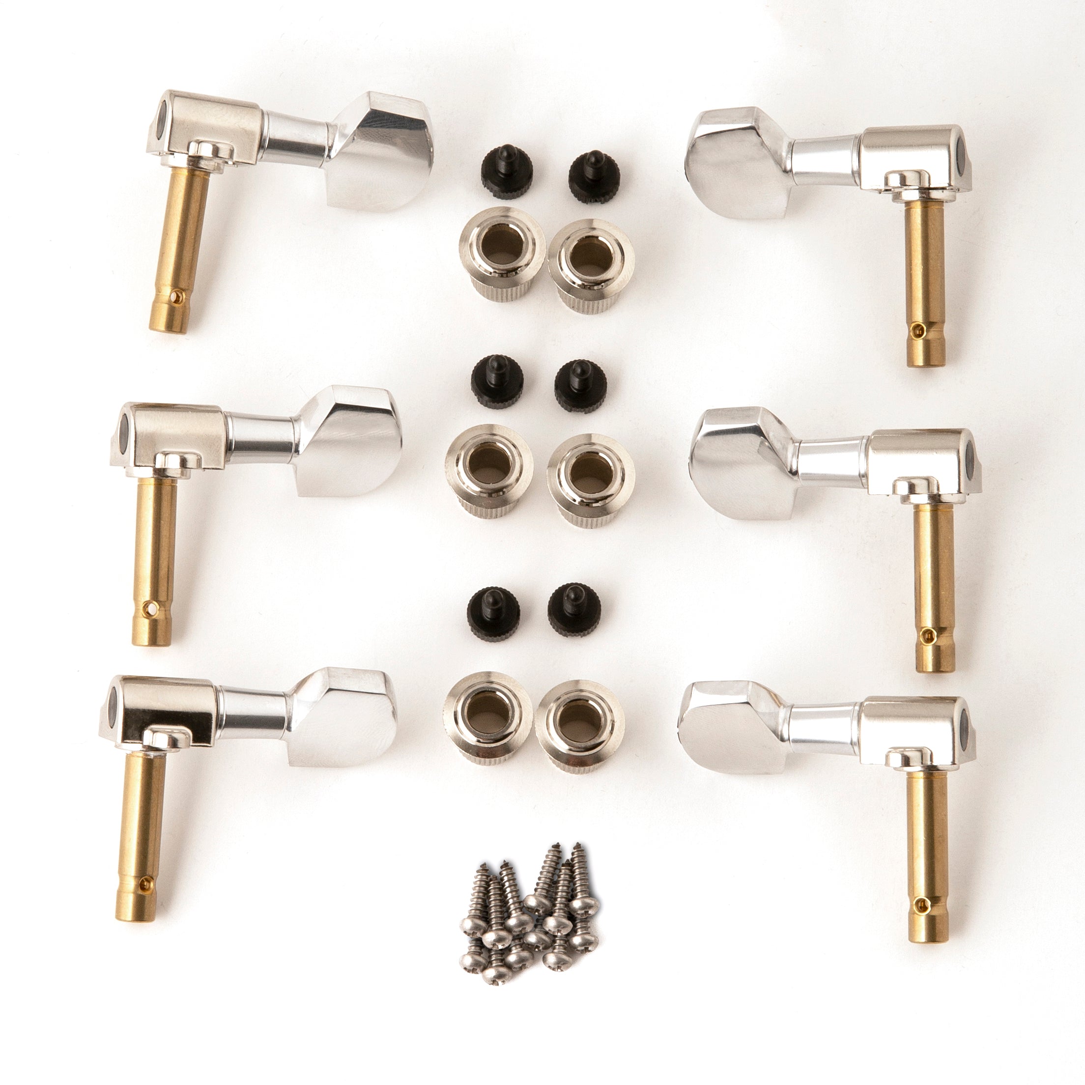 PRS Phase III Locking Tuners - Nickel (Set of 6)