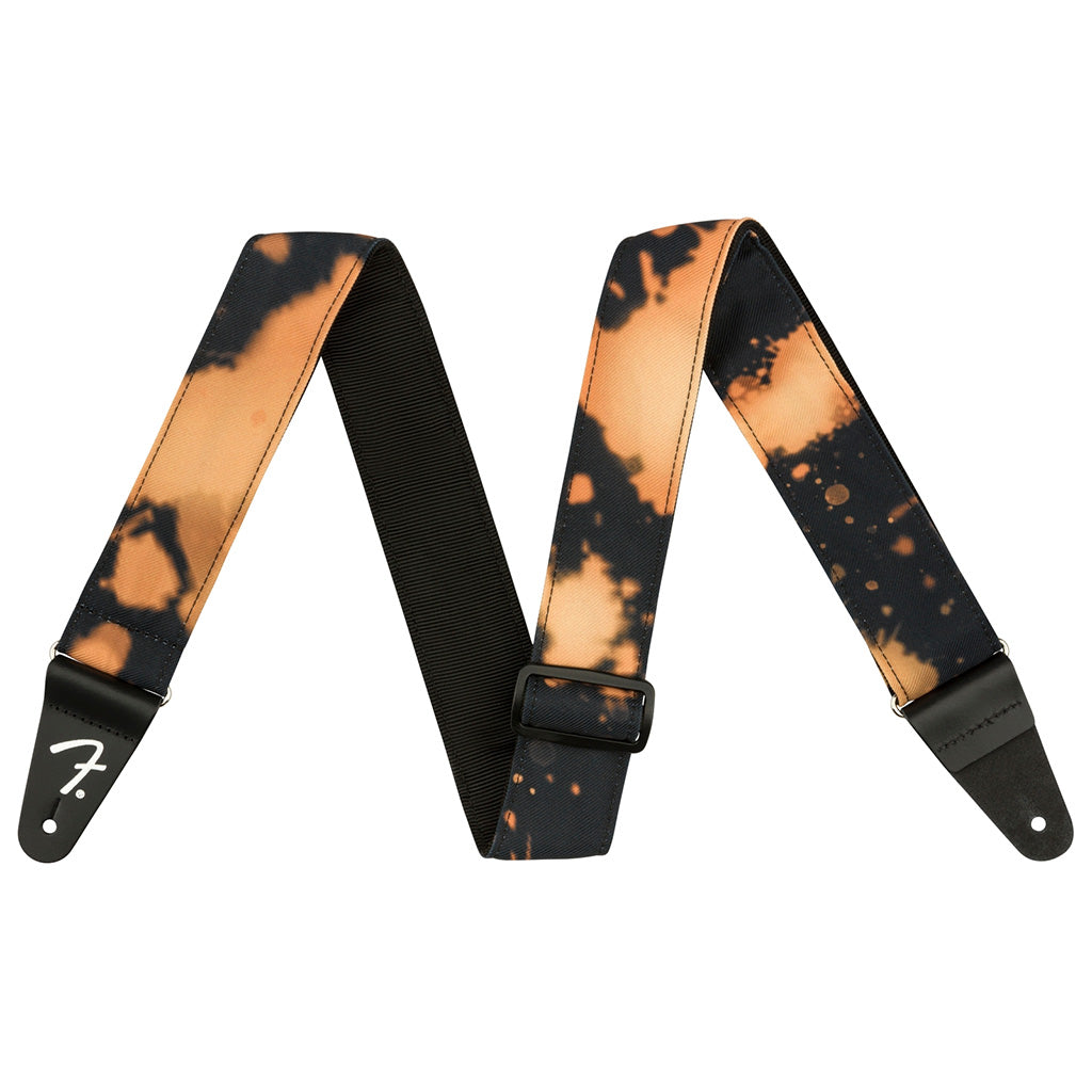 Fender Tie Dye Acid Wash Strap - Black