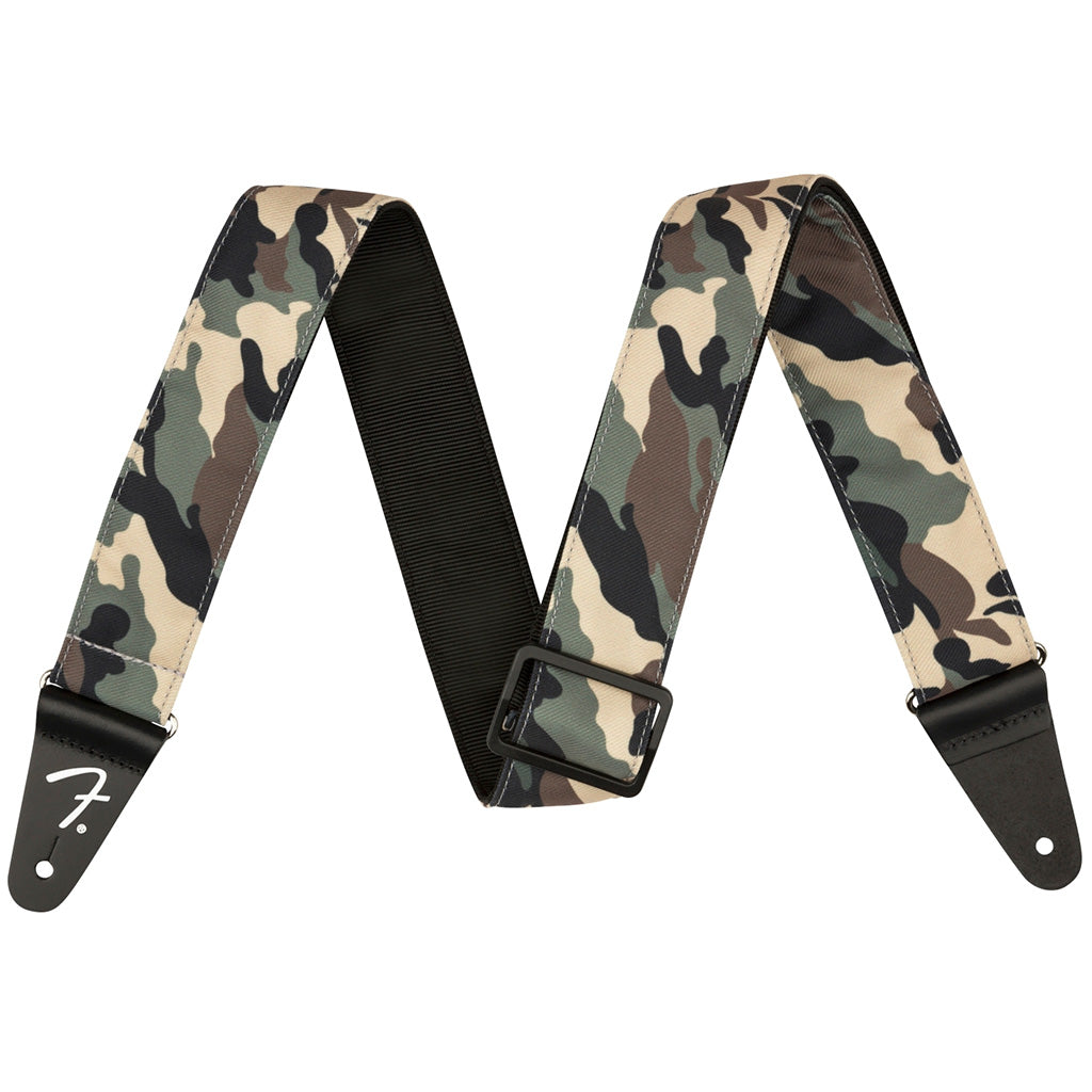 Fender 2" Camo Strap - Woodland Camo