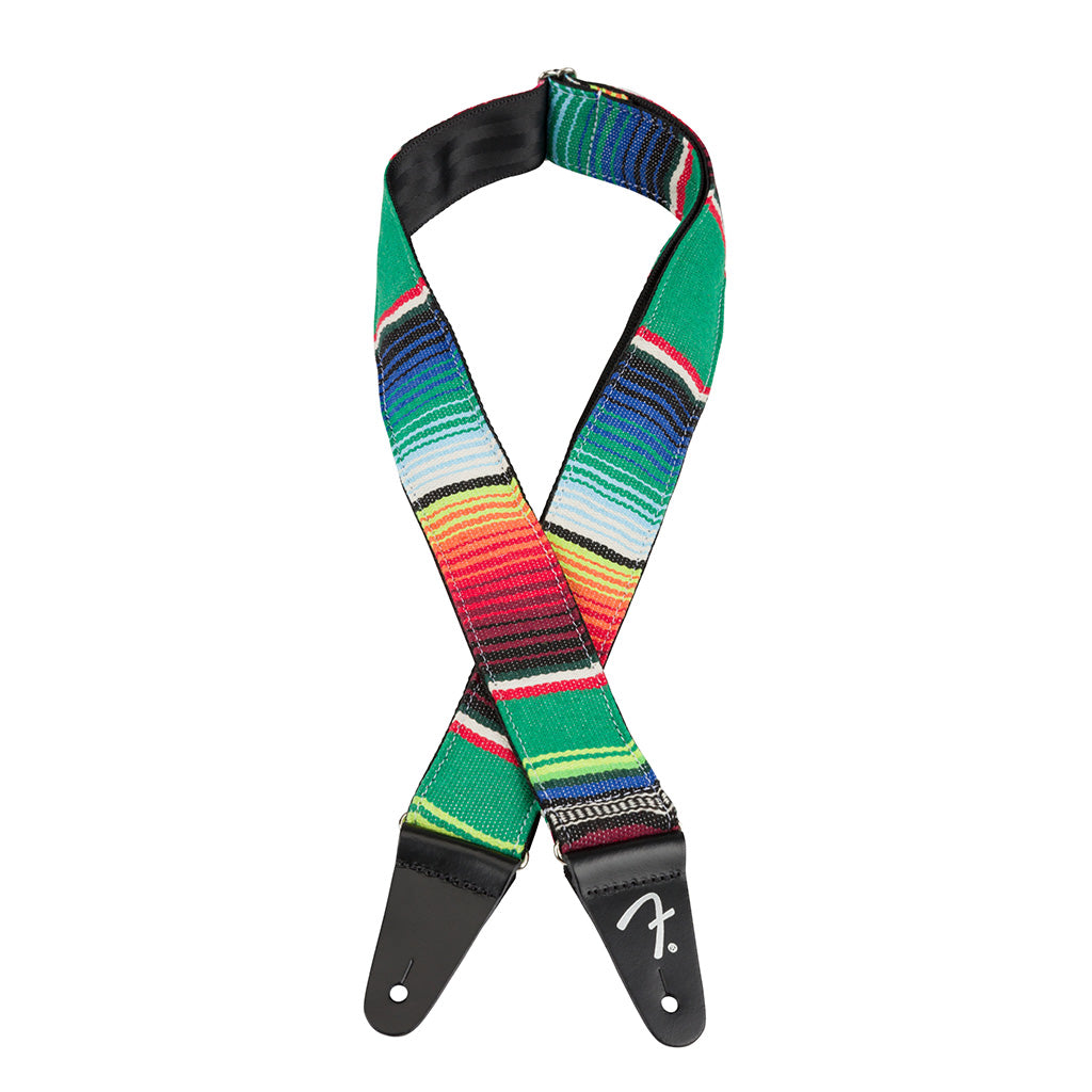 Fender 2" Serape Strap - Green Multi