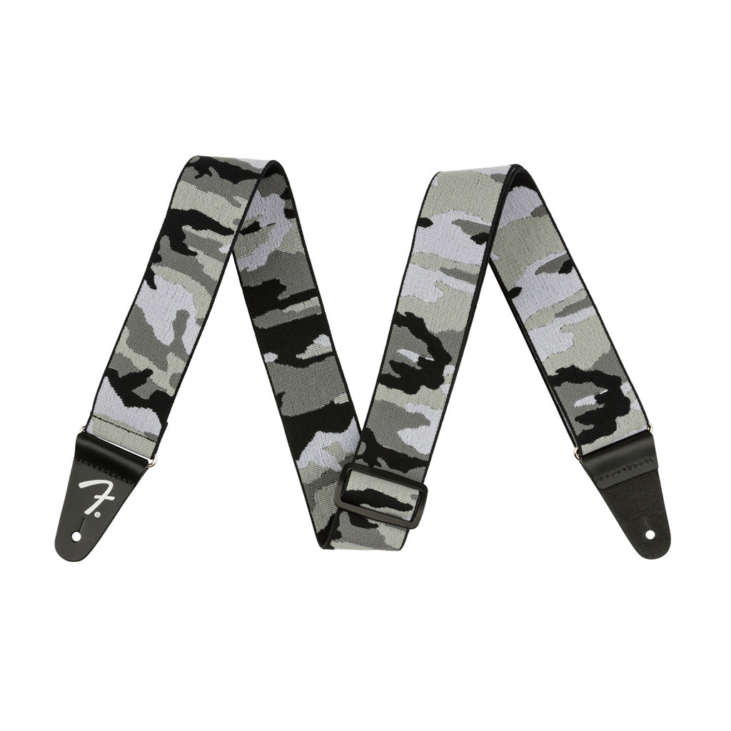 Fender Weighless 2" Camo Strap - Winter Camo