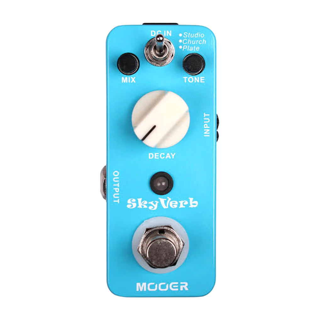 blue reverb pedal Mooer Skyverb – Lark Guitars