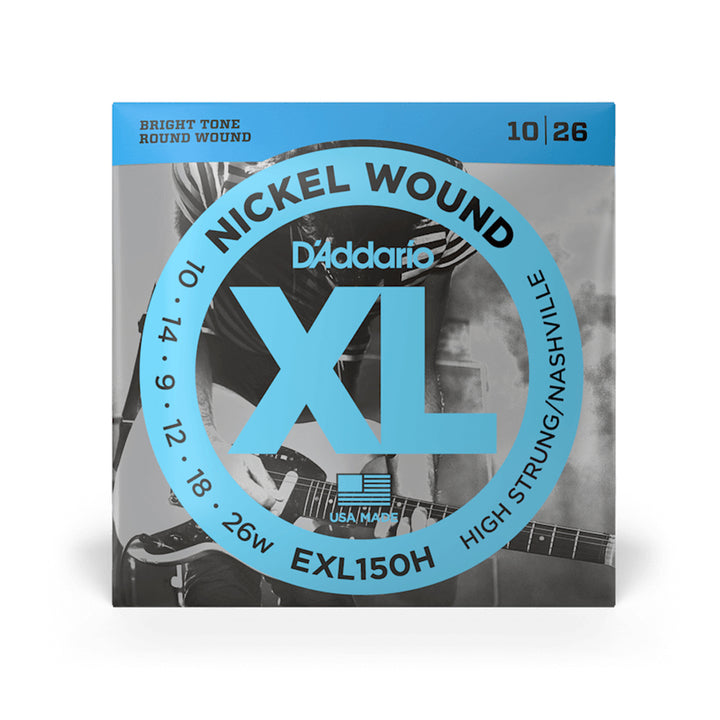 D'Addario EXL150H High-Strung Guitar Strings 10-25